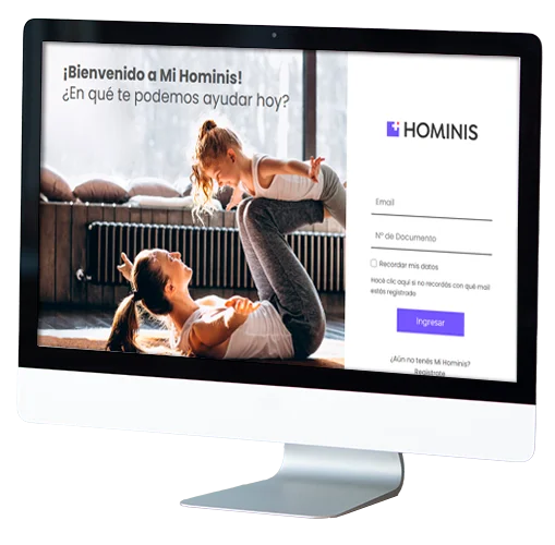 Portal web Mi Hominis