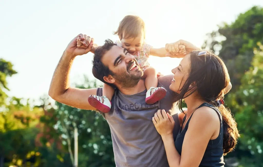 Familia feliz - Plan Aqua Más